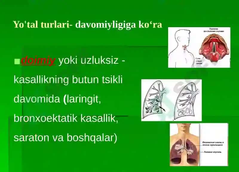 Nafas tizimi sorab surishtirish ikp 5