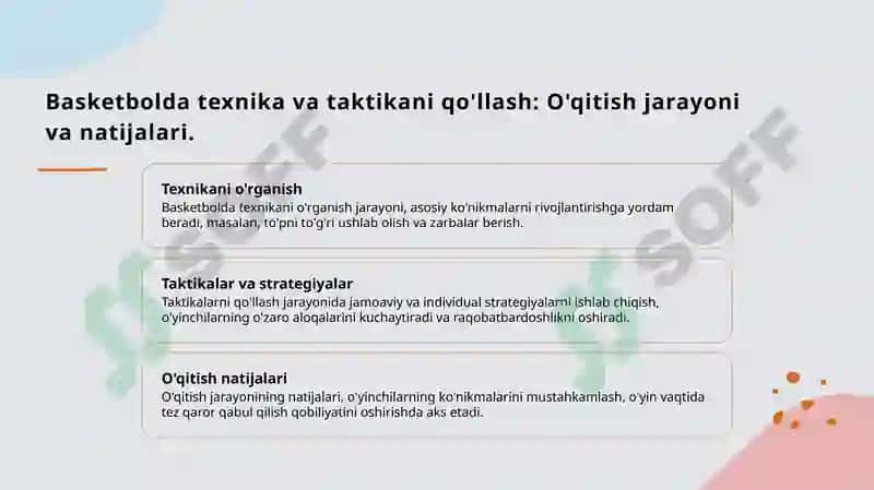 Basketbol texnikasi va taktikasi 5
