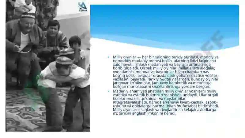 Kuchnirivojlantiruvchi milliy va harakatli o'yinlar 5