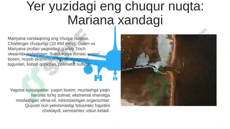 Materiklarning geografik ôrni okean qismlari chekka nuqtalarning õziga xosligi foydali qazilmalari 5