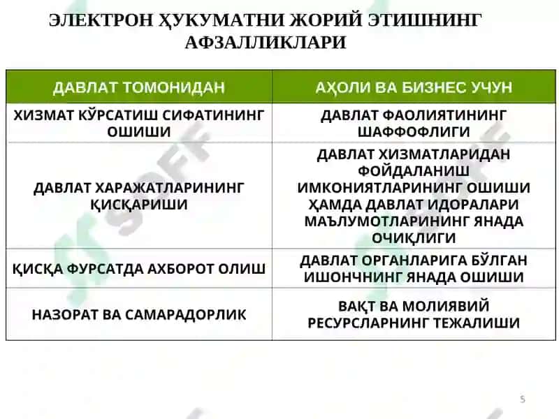 Электрон ҳукумат 5