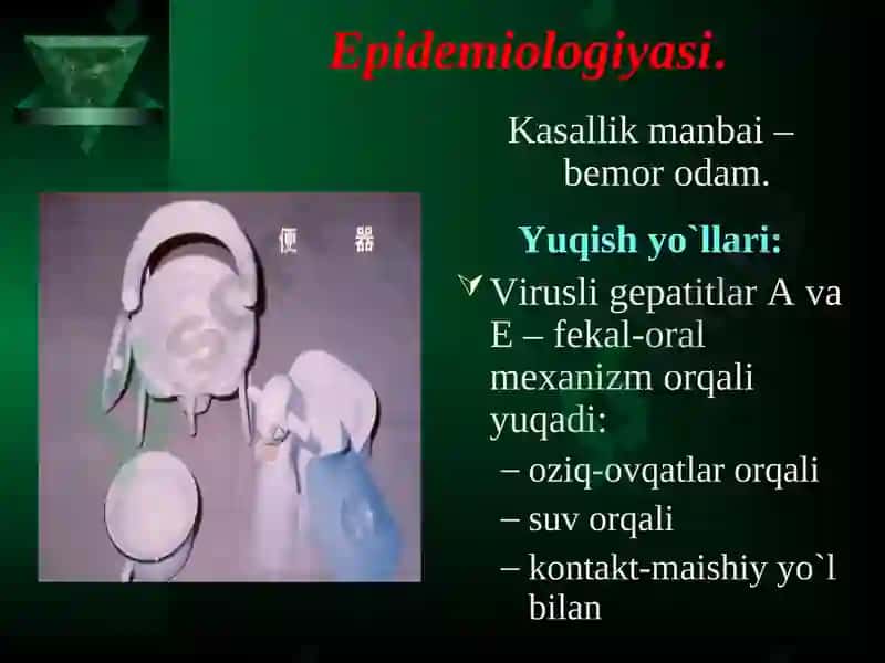 Virusli gepatit kasalligida bemor bolaga hamshiralik parvarishi 5