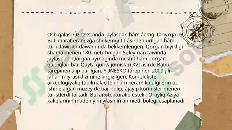 Osh qalasının' tarıyxı 5