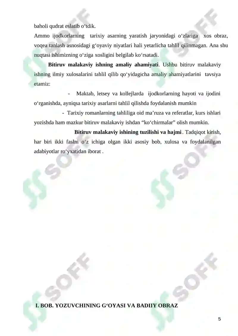 "Yozuvchi g‘oyasi va badiiy obraz" 5