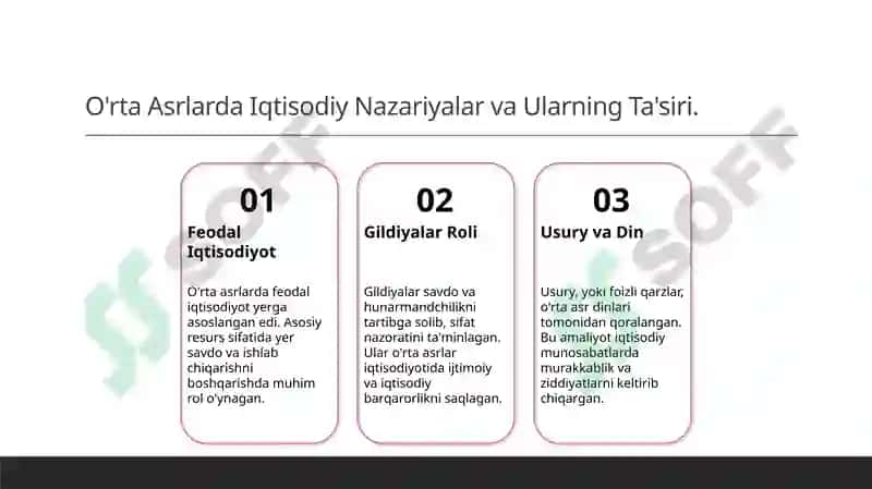Iqtisodiyot nazariyasi rivojlanishining asosiy bosqichlari 5
