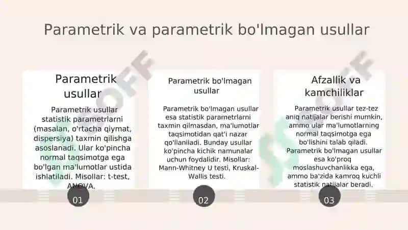 Statistik tahlil qilish vositasi 5