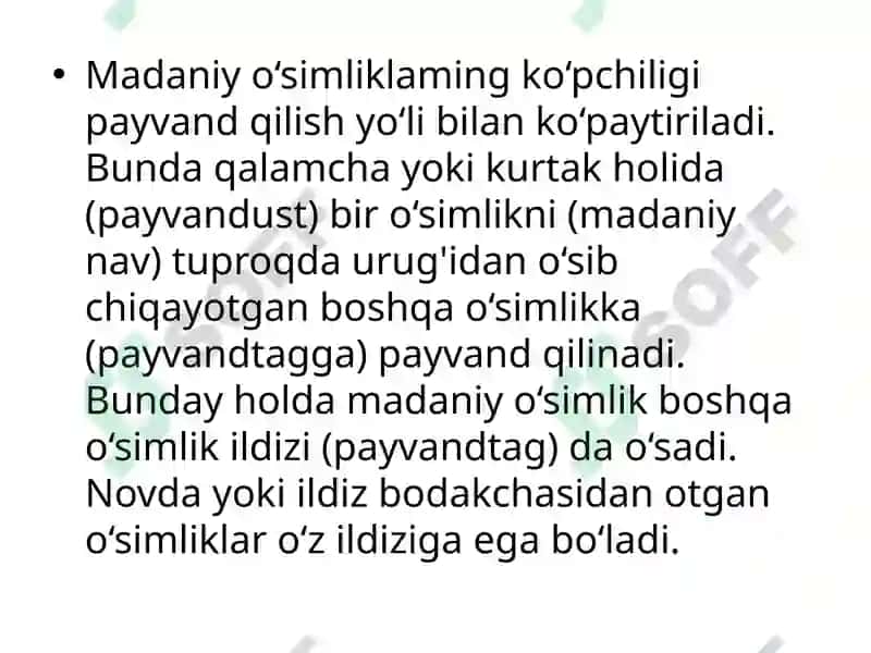 Meva Ekini Ko‘paytirishni Biologik Asoslari va Meva Ko‘chatlarini Yetishtirish 5