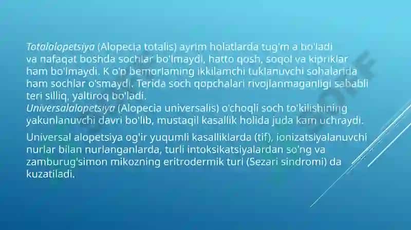 ALOPETSIYANING ZAMONAVIY DAVOLASH USULLARI 5