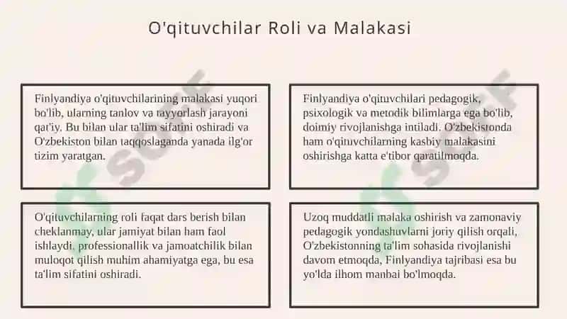 Oʻzbekiston_ta_lim_tizimini_boshqarish_tuzilmasini Finlandiya va Janubiy Koreya bilan solishtirish va tahlil qilish 5
