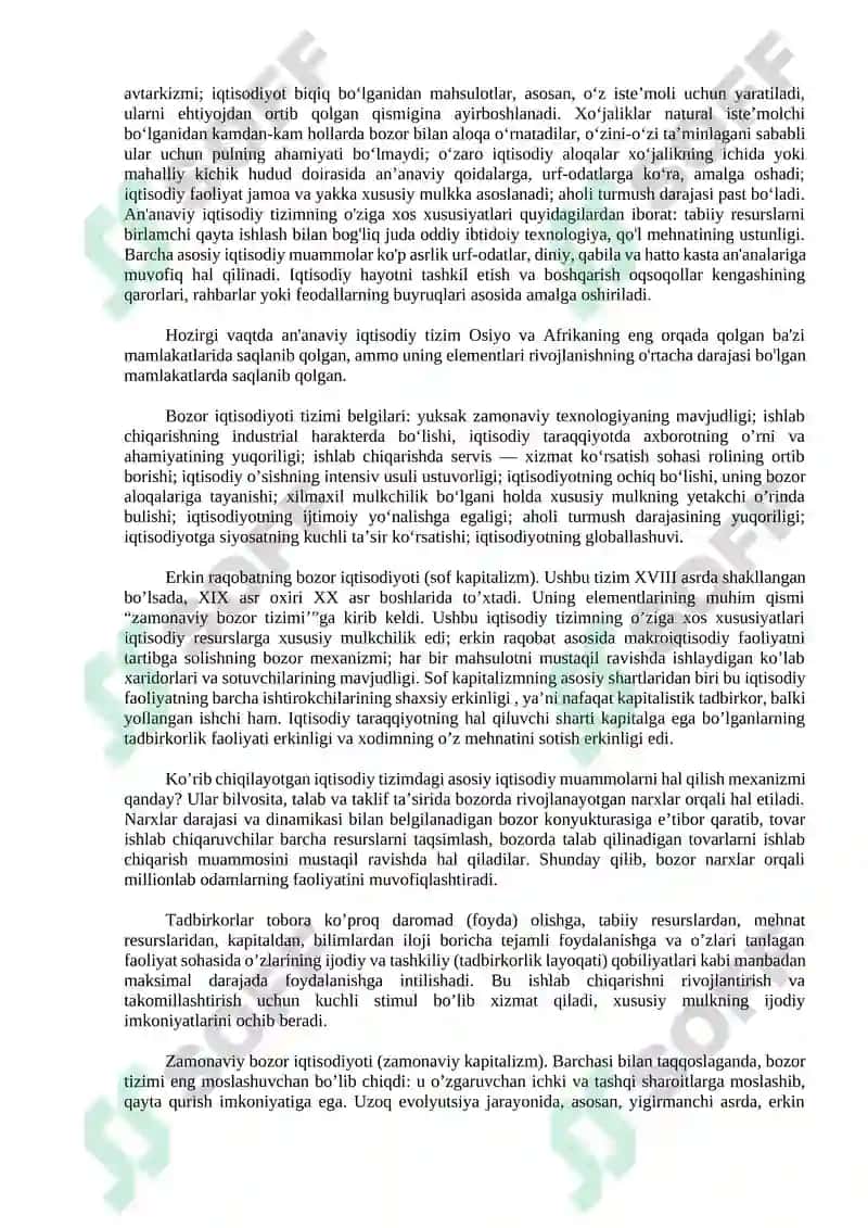 Ijtimoiy-iqtisodiy tizimlar va ularning modellari 5