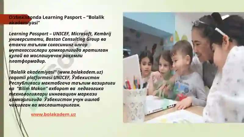 Talim jarayonini rejalashtirish Pedagogiga yordam 5