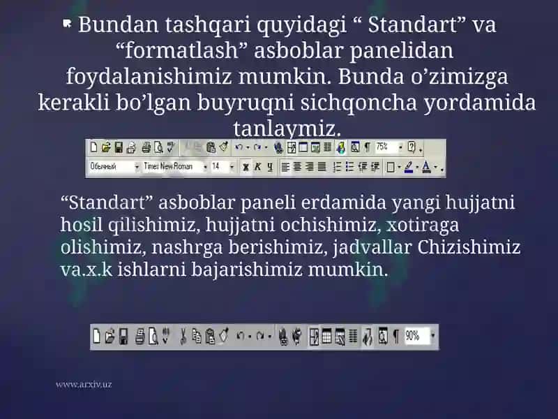 WORD dasturi 5