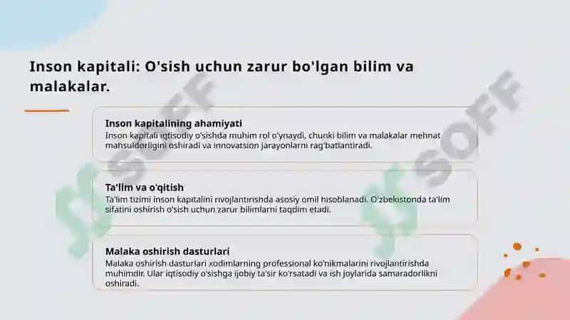 Iqtisodiyo'sishomillarivatiplari 5