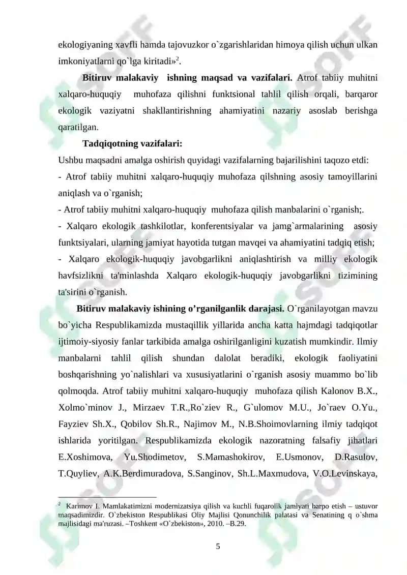 Atrof-tabiiy muhitni xalqaro muhofaza qilishning huquqiy asoslari 5