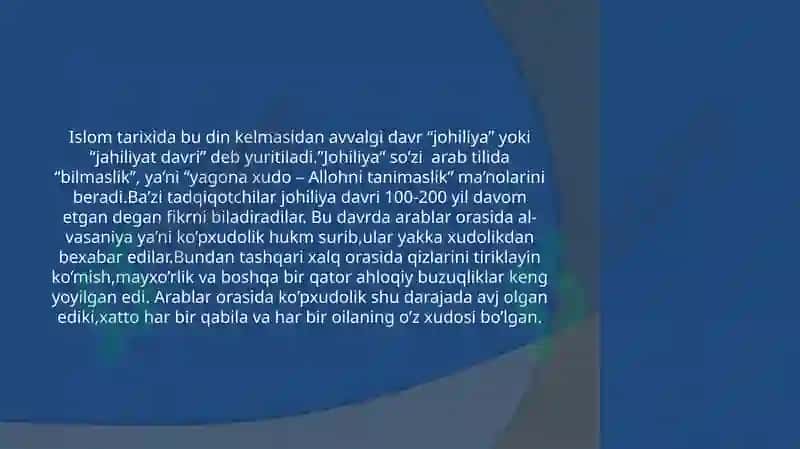 Islomdini Sivilizatsiyasi 5