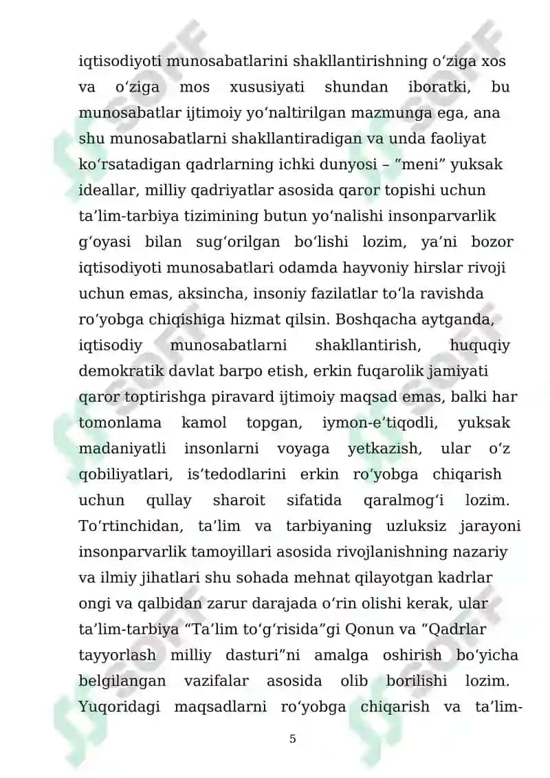 Shaxs tarbiyasida Amir Temur oʻgitlaridan faydalanish 5