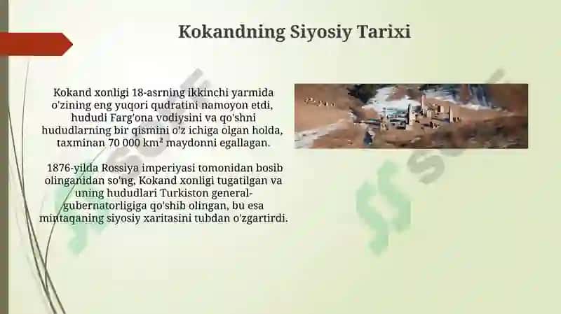 Qadimgi Kokandning Tarixi 5