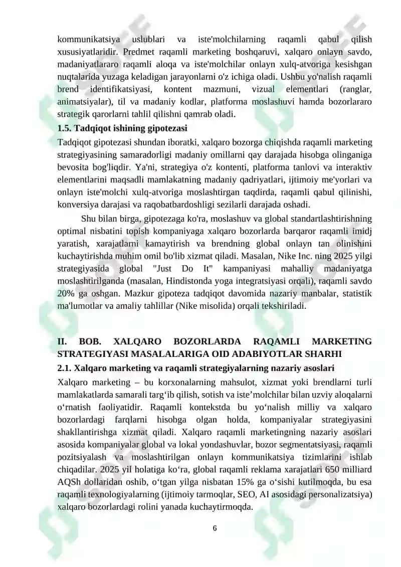 Xalqaro Bozorlarda Raqamli Marketing Strategiyasi 5