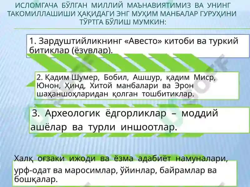 Марказий Осиё фалсафий тафаккурида маънавият ва маърифат масалалари 5