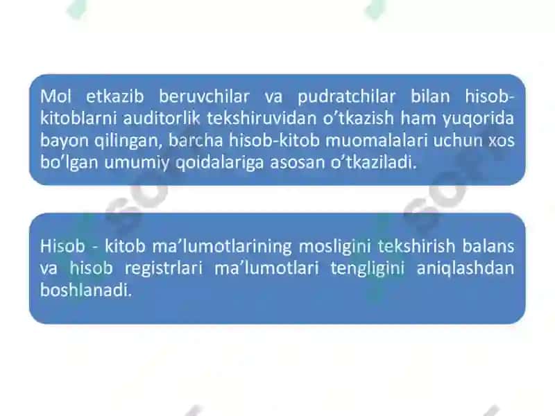 Ta’minot jarayoni auditini tashkil qilish 5