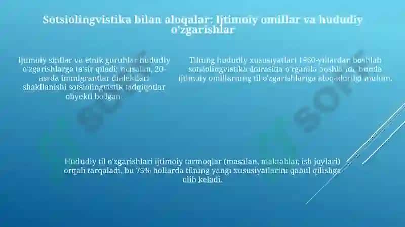 Areallingvistikafanimuammolariningtilshunoslikningboshqasohalarbilankesishuvi 5
