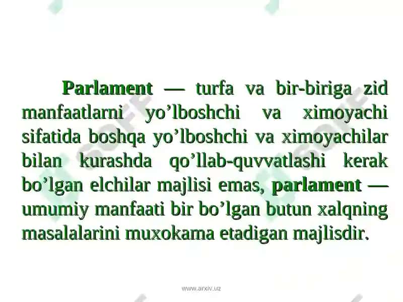 O'zbekistonda parlament tizimi va islohotlar 5
