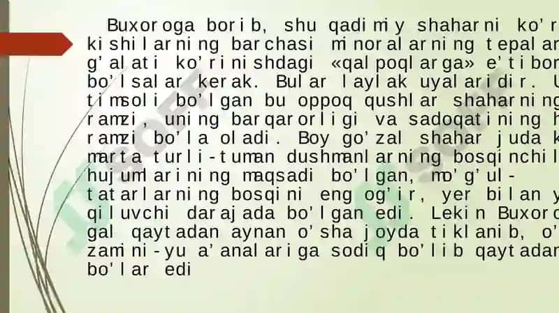 O`zbekistonning qadimgi tarixiy obidalariga oid adabiyotlar 5