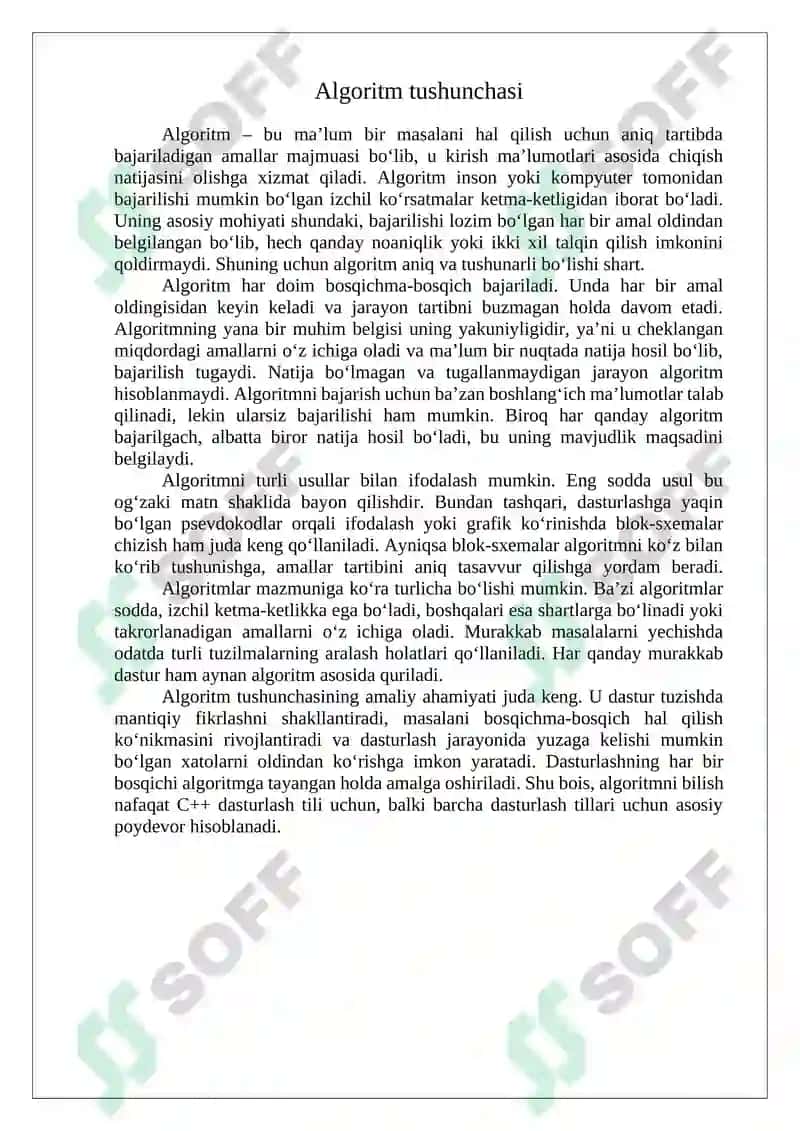 Algoritm va blok-sxemalar 5