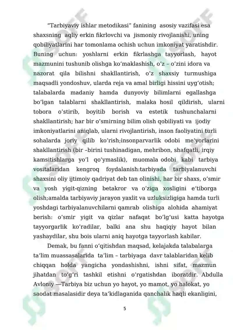 Tarbiyaviy ishlarniamalda tadbeh etishda pedagogik mahorat va uning asosiy tamoyillari 5