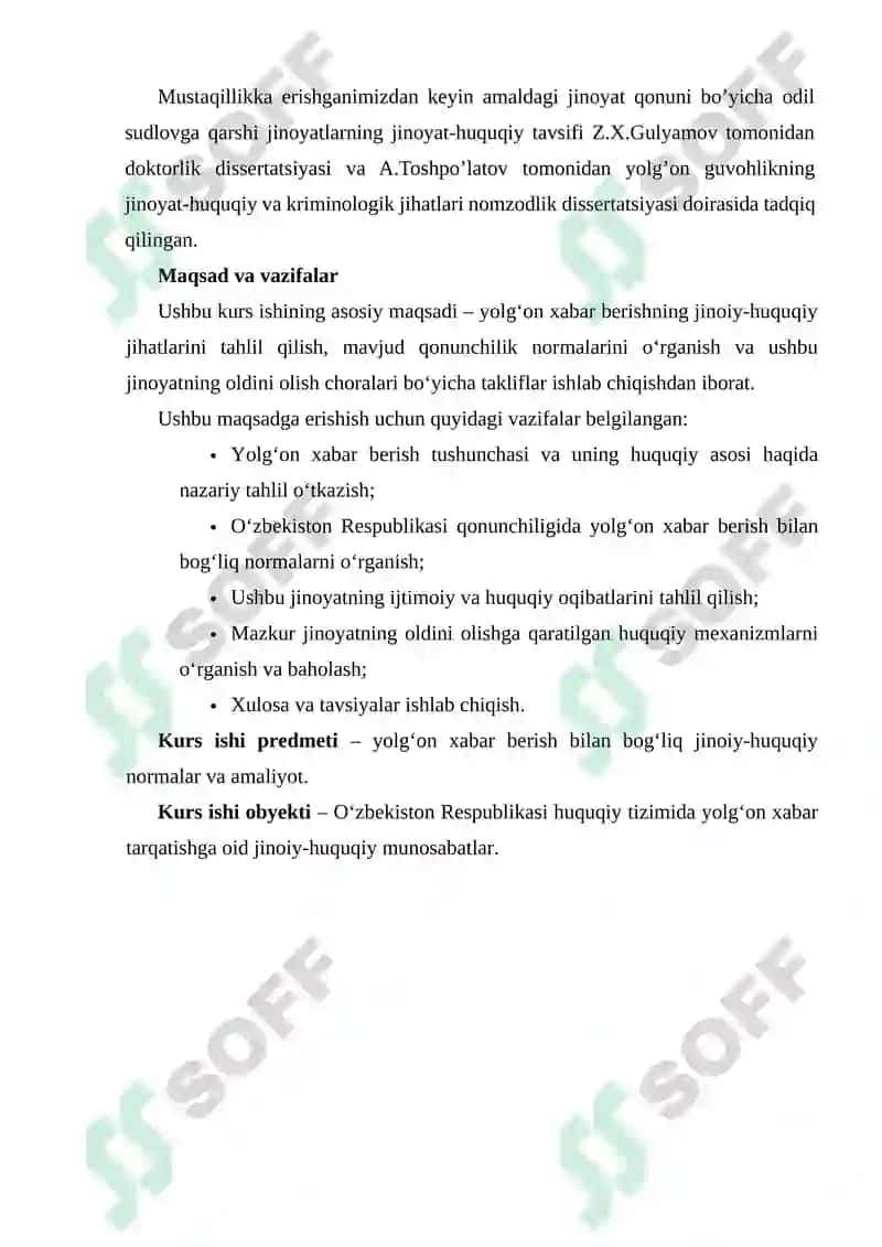 Yolg‘on Xabar Berishning Jinoiy-Huquqiy Xususiyatlari 5