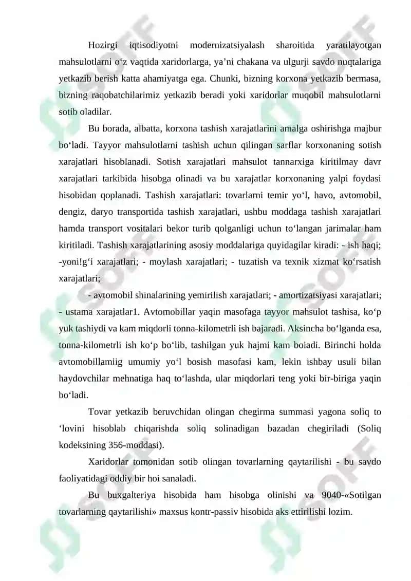 Moliyaviy hisobotning xalqaro standartlari fanidan REFERAT 5
