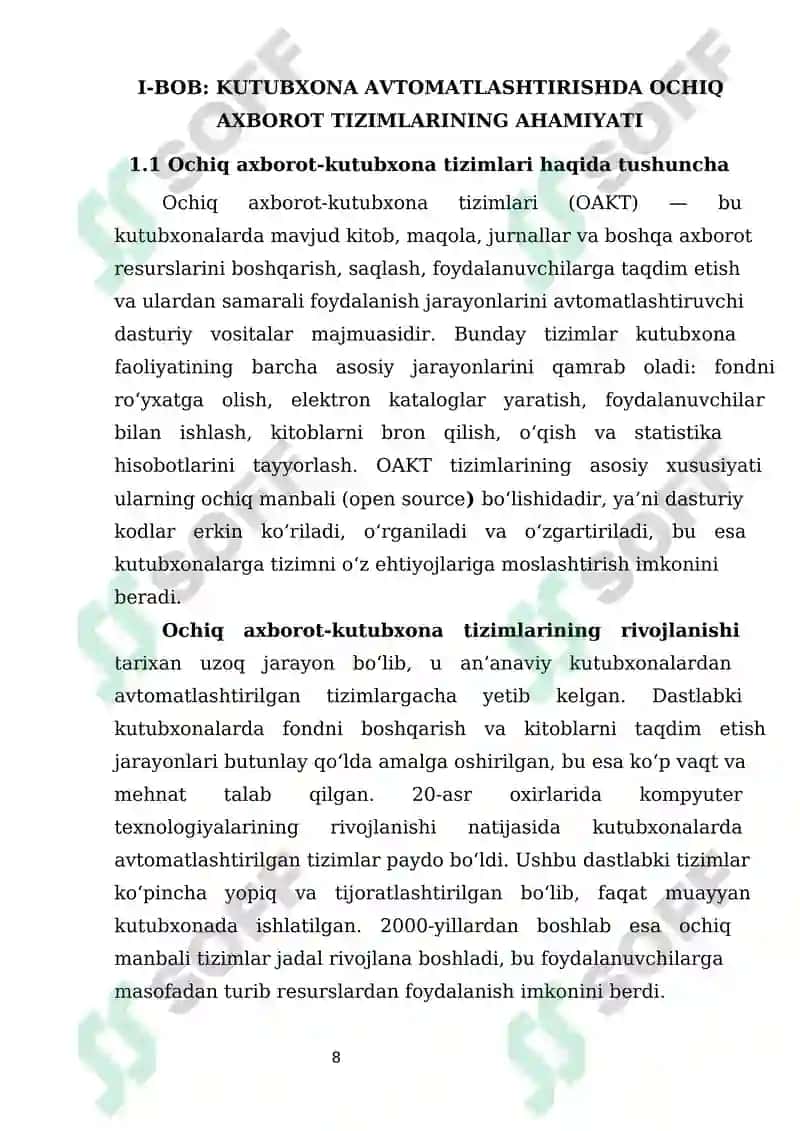Ochiq Axorot-Kutubxona Tizimlari 5