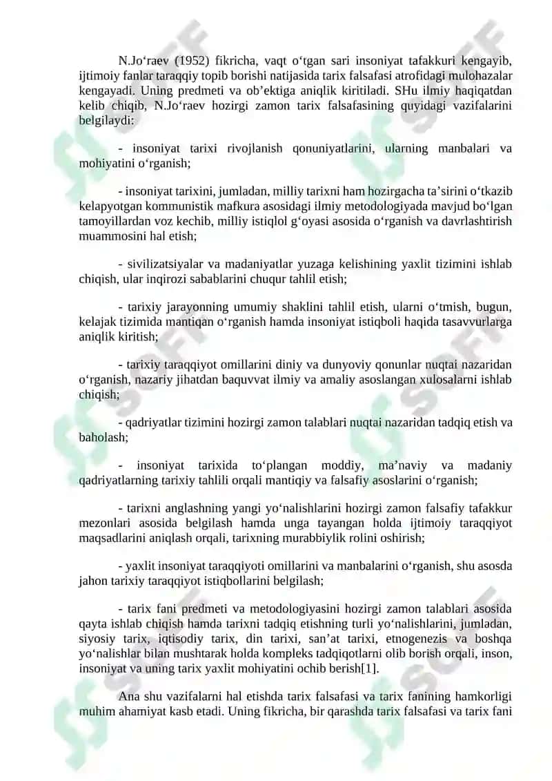 Tarix falsafasi 5