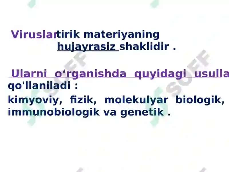 Hayotning hujayraviyasoslari 5