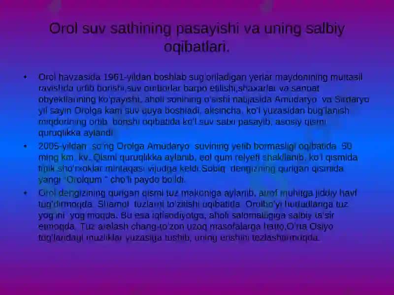 Orol tabiiy geografik okrugi 5