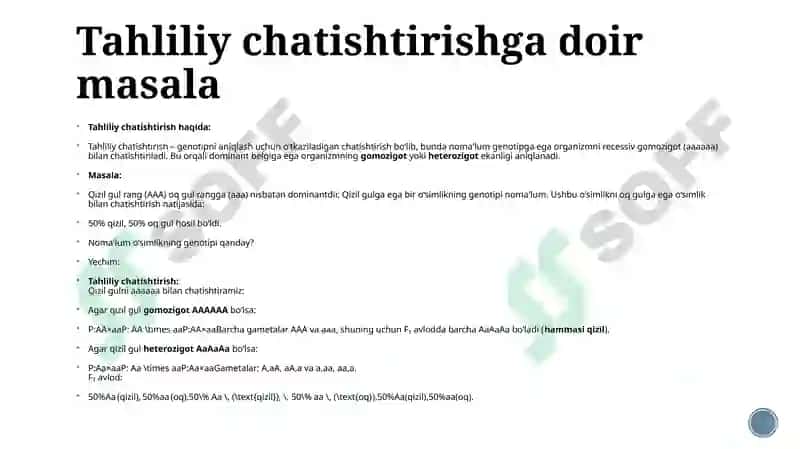 Normal patalogik belgilarga masalalar ishlash boyicha prizintatsiya 5