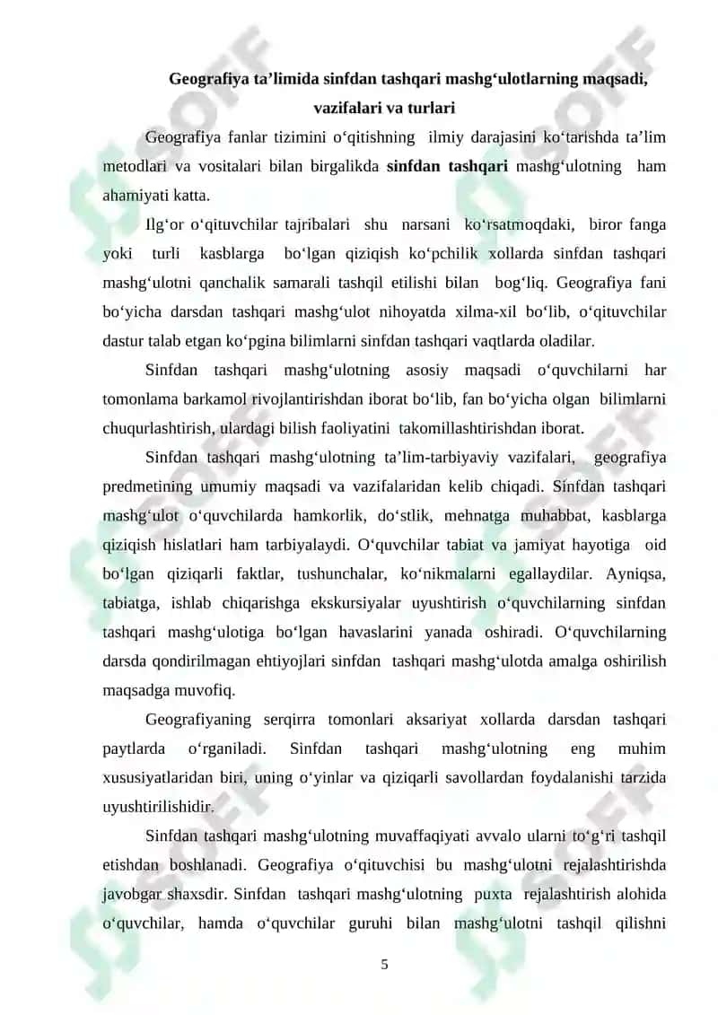 Maktab o‘quvchilari uchun to‘garak mashg‘ulotlarini tashkil etish metodlari 5
