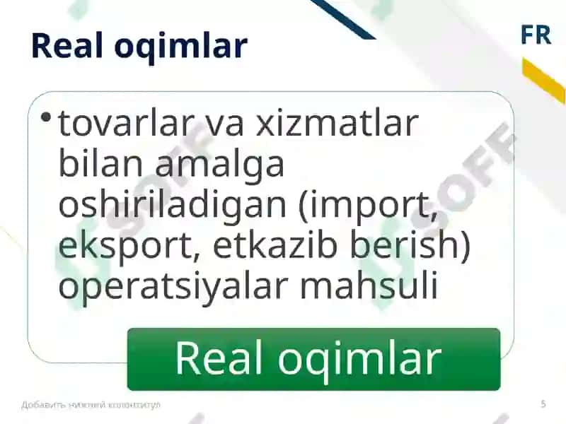 TO‘LOV BALANSINING IQTISODIY TAHLILI 5