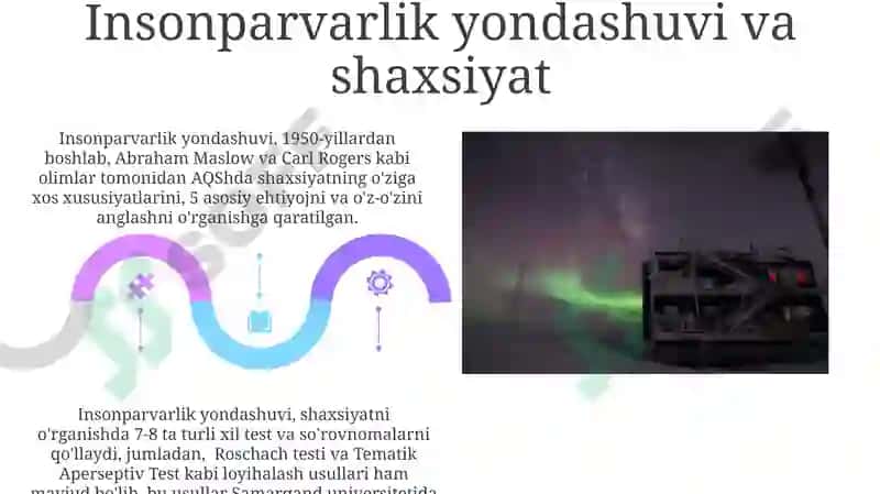 Shaxsni tadqiq etishning bosqichlari 5