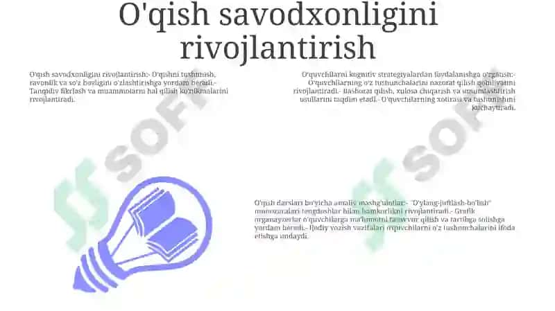 Ona Tili Va O'Qish Savodxonligi Darslarida Amaliy - Ijodiy Ishlar 6