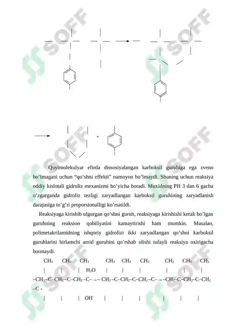 Polimerlarning kimyoviy xossalari 6