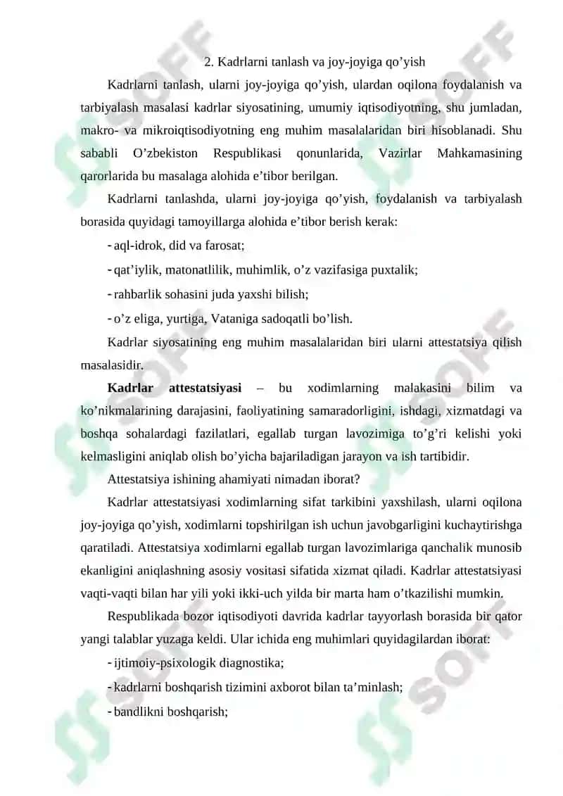 Kadrlar va mehnatga haq to‘lash 6