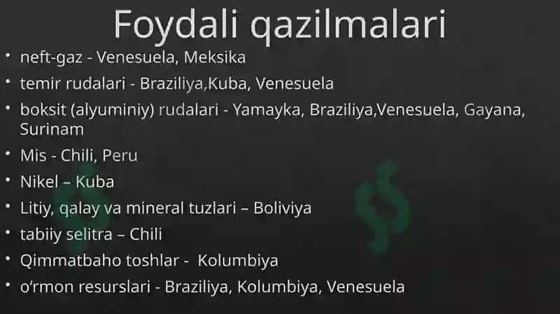 Lotin Amerikasi 6