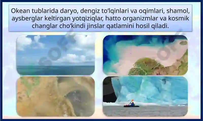 Dunyo okeanitubining geologik tuzilishi 6
