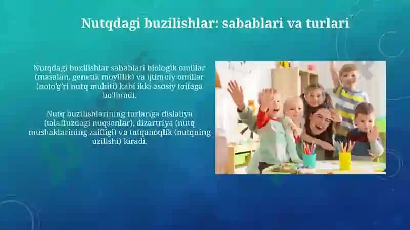 Maktabgacha yosh davrida ravon nutqni rivojlantirish 6