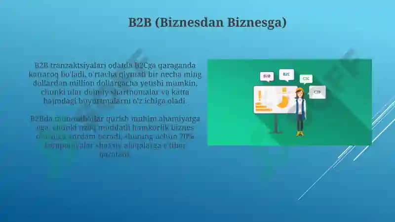 Elektronbiznes va elektrontijorat modellari 6