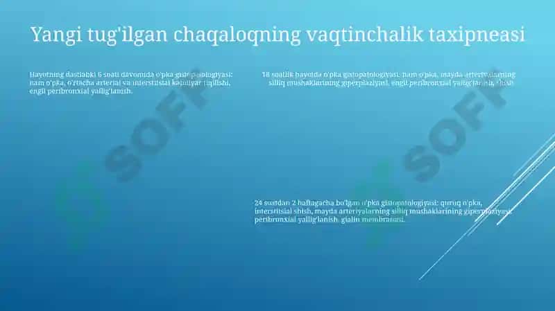 Homila Va Yangi Tug'Ilgan Chaqaloqlar Pnevmopatiyasi Patoanatomiyasi 6