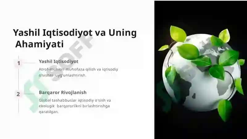 Iqtisodiy Rivojlantirishning Atrof-muhitga Ta'siri 6