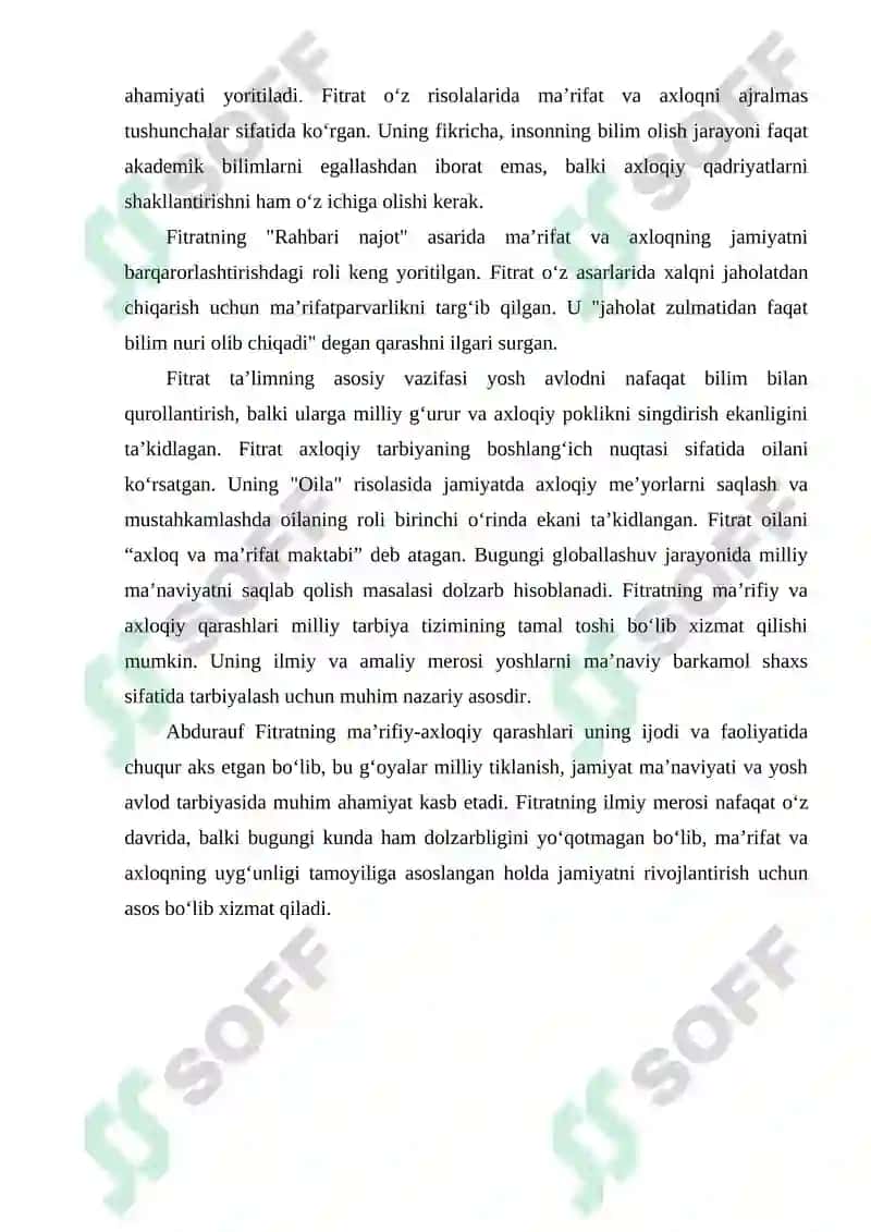 Abdurauf Fitratning “Oila” asarlari 6