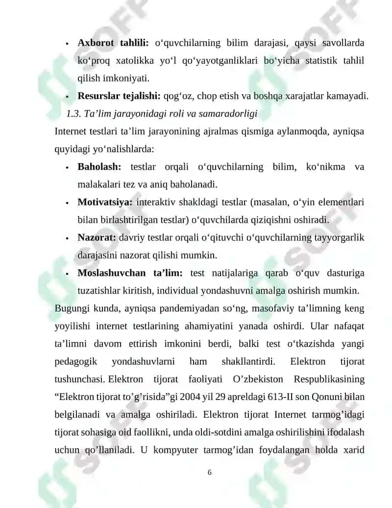 Internetdagi Testlar: Yangi Muammolari va Istiqbollari 6